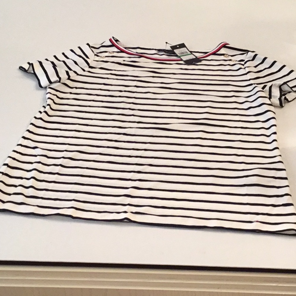 Tommy Hilfiger red, white and blue shirt
